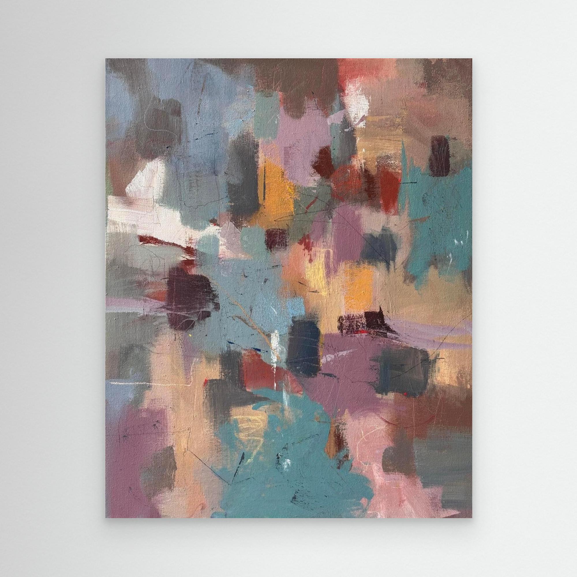 Finding Calm in Color: The Journey Behind My Abstract Paintings